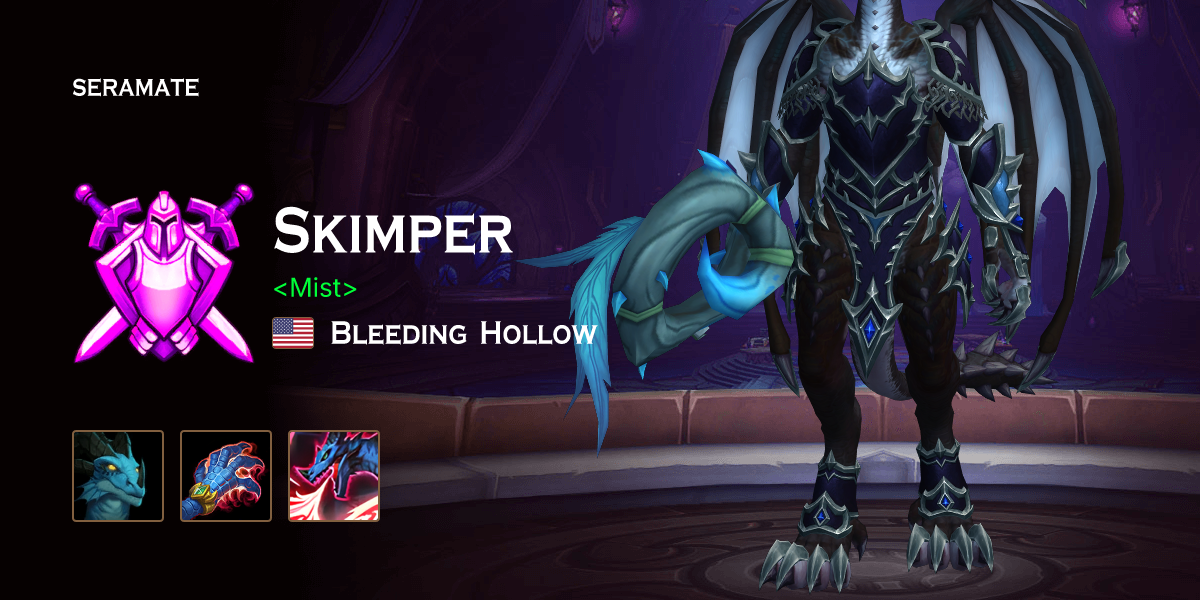 Skimper Bleeding Hollow Us Seramate Wow Pvp Leaderboards Arena